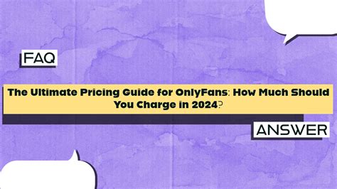 OnlyFans Prices: How Much Should You Charge